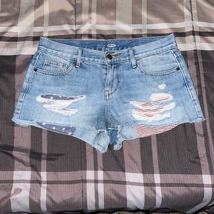 Jean shorts